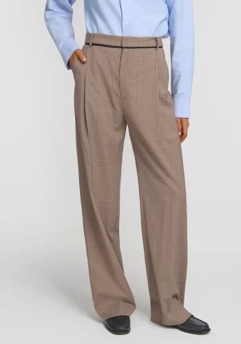 Viktoria & Woods Best Sellers>Archibold Unisex Trouser DUNE STRIPE