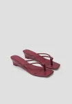 Viktoria & Woods Heels|V&W Icons>Athens Wedge CHERRY