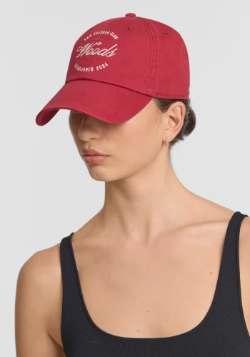 Viktoria & Woods Caps>Club Woods Cap RED/IVORY