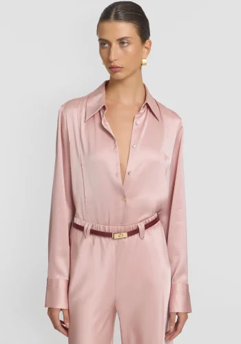 Viktoria & Woods Belts>Coach Belt OXBLOOD