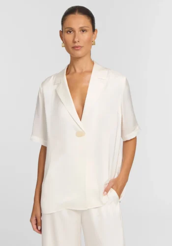 Viktoria & Woods Tops|V&W Icons>Concert Shirt IVORY