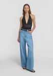 Viktoria & Woods Wide Leg|High Rise>Dolly Jean VINTAGE WASH
