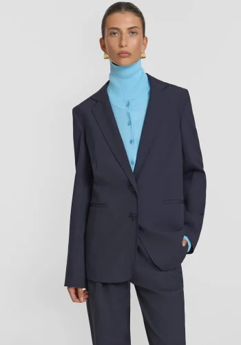 Viktoria & Woods Best Sellers>Embassy Blazer SAPPHIRE BLUE