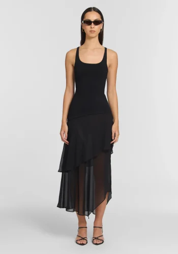 Viktoria & Woods Dresses|Best Sellers>Enamoured Dress BLACK