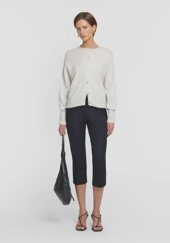 Viktoria & Woods V&W Icons>HART MERINO CARDIGAN IVORY MARL