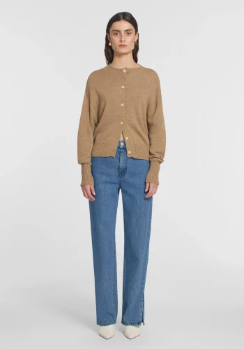 Viktoria & Woods V&W Icons>HART MERINO CARDIGAN WICKER MARL