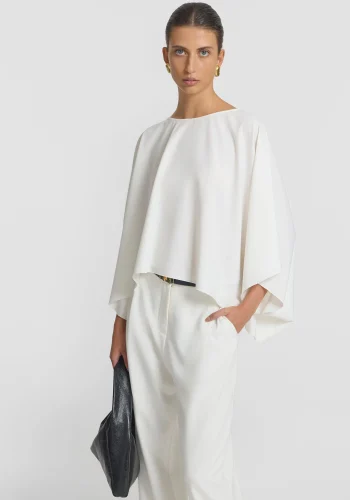 Viktoria & Woods Capes & Ponchos|Tops>Haven Poncho IVORY