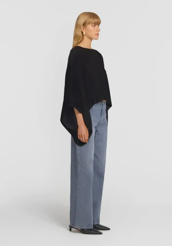 Viktoria & Woods Capes & Ponchos|Tops>Haven Poncho BLACK