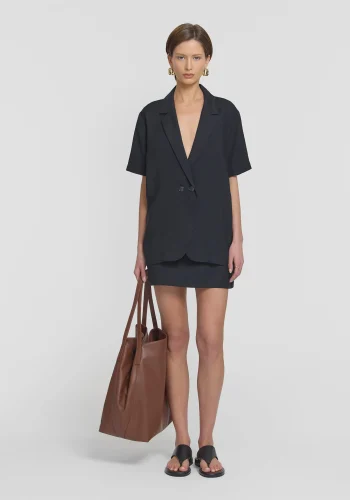 Viktoria & Woods V&W Icons>Hepburn Shirt BLACK