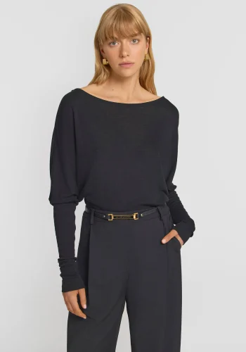 Viktoria & Woods Tops>Juniper Top BLACK