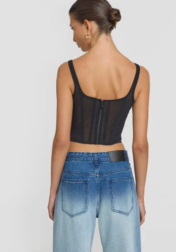 Viktoria & Woods Wide Leg|Straight Leg>Kravitz Jean VINTAGE OMBRE WASH