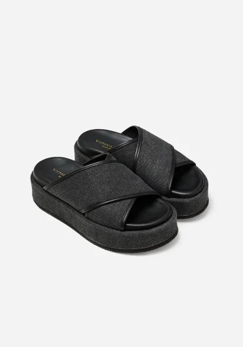Viktoria & Woods Best Sellers>MAXWELL SLIDE GREY/BLACK