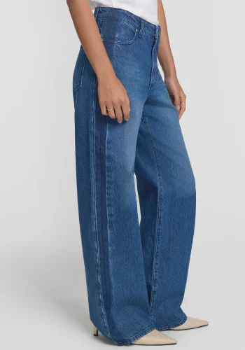 Viktoria & Woods Wide Leg|High Rise>McCartney Jean ANTIQUE INDIGO WASH