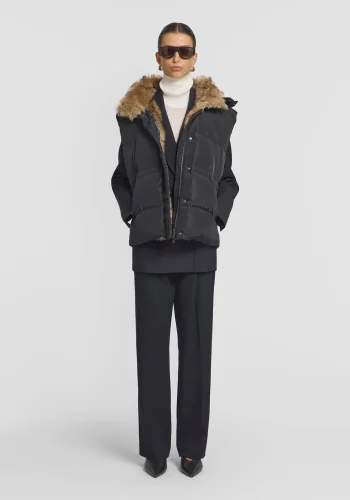 Viktoria & Woods Best Sellers>Morpheus Puffer Vest BLACK