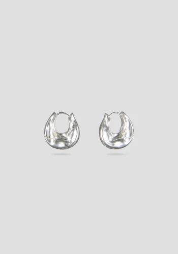 Viktoria & Woods Jewellery|V&W Icons>Organic Drop Earrings SILVER