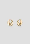 Viktoria & Woods Jewellery|V&W Icons>Organic Drop Earrings 16K GOLD