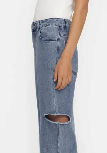 Viktoria & Woods Wide Leg|High Rise>PRINCE JEAN VINTAGE WASH