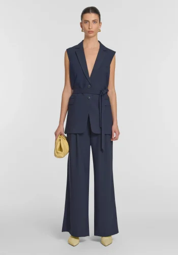 Viktoria & Woods Blazers|Best Sellers>Repertoire Sleeveless Blazer NAVY