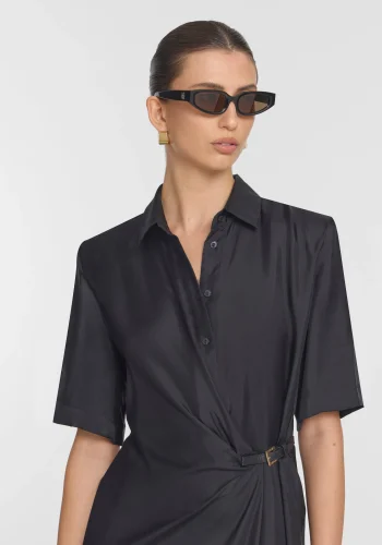 Viktoria & Woods Dresses|Best Sellers>Scorpius Dress BLACK