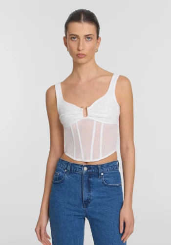 Viktoria & Woods Tops|V&W Icons>Spellbound Bustier IVORY