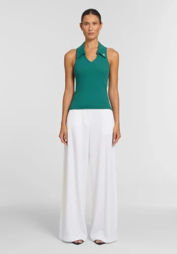 Viktoria & Woods Tanks & T-Shirts>United Top GREEN IVY