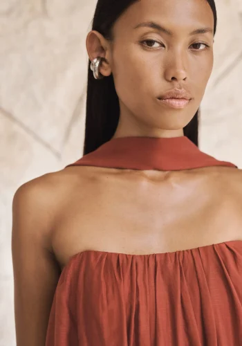 Viktoria & Woods Scarves>Vale Scarf HENNA