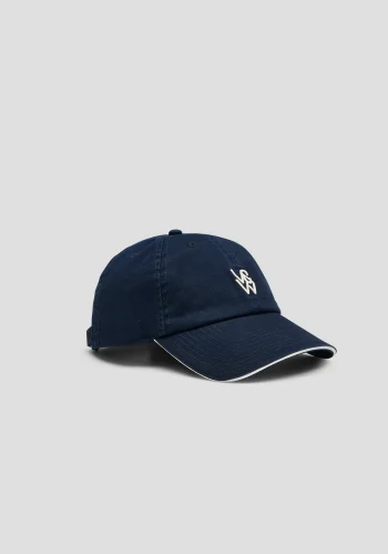 Viktoria & Woods Caps>V&W Tipped Cap NAVY/IVORY