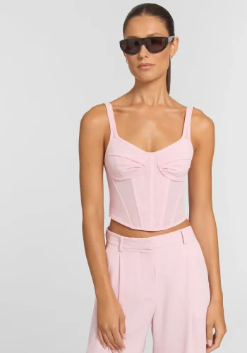 Viktoria & Woods Tops|Best Sellers>Wanderlust Bustier ROSEWATER