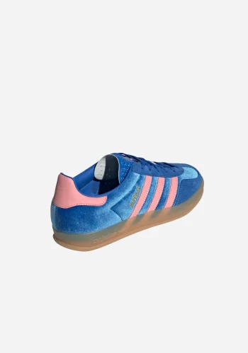 Viktoria & Woods Sneakers>Women's ADIDAS GAZELLE INDOOR BLUE/SEPISP/GUM3