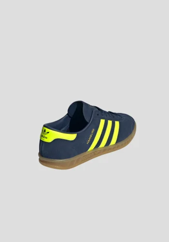 Viktoria & Woods Sneakers|Best Sellers>Women's ADIDAS HAMBURG NIGHTINDIGO/SOLARYELLOW/GOLDME